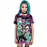 Summer Novelty Style Skull Women