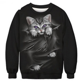 Harajuku 3d Print Sweatshirts