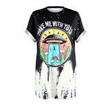 New Arrival Tshirts 3d Print Alien Women