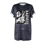 3D Print Novelty Monsta Skeleton Tshirt